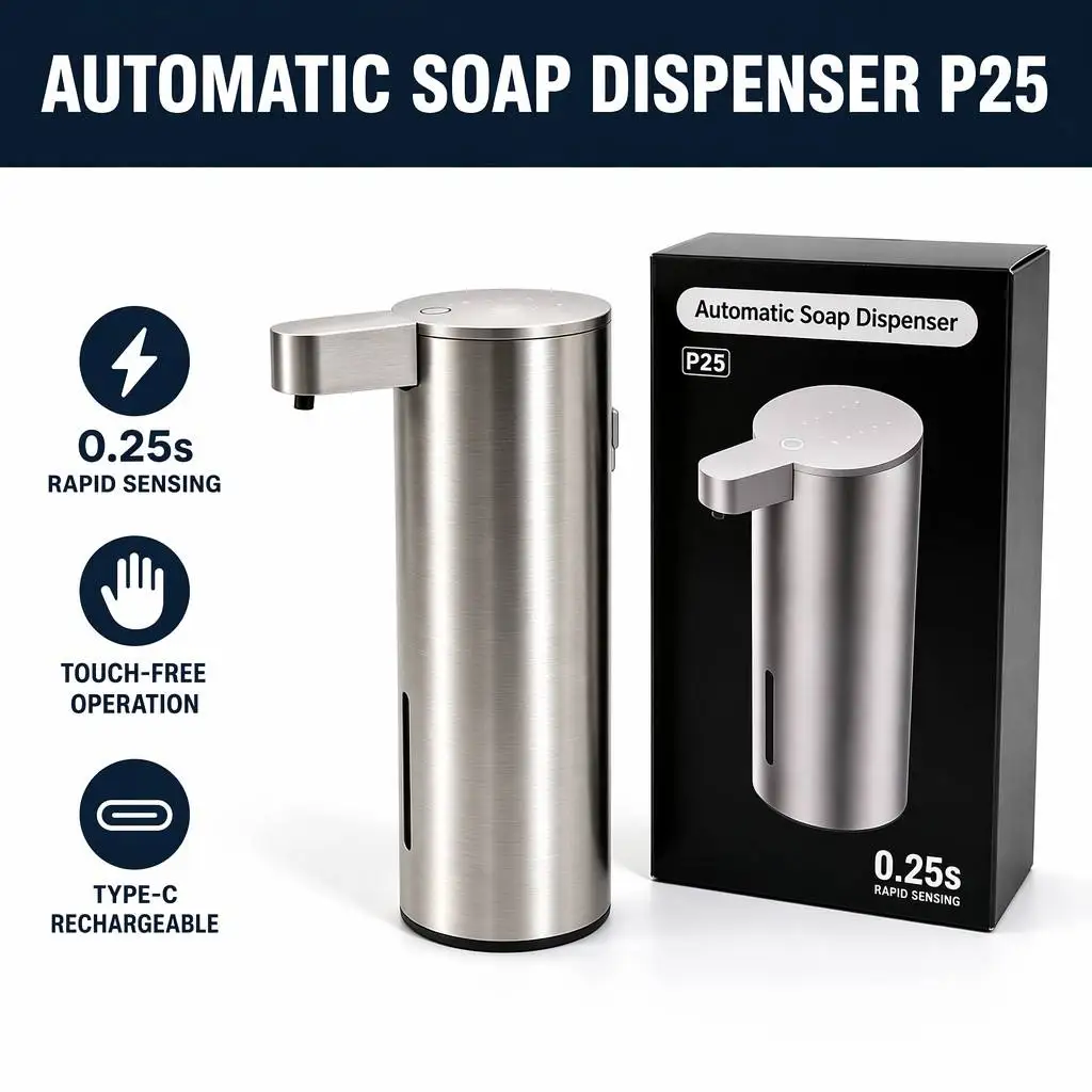 Herbal Tincture - Automatic Foam Soap Dispenser for Bathroom