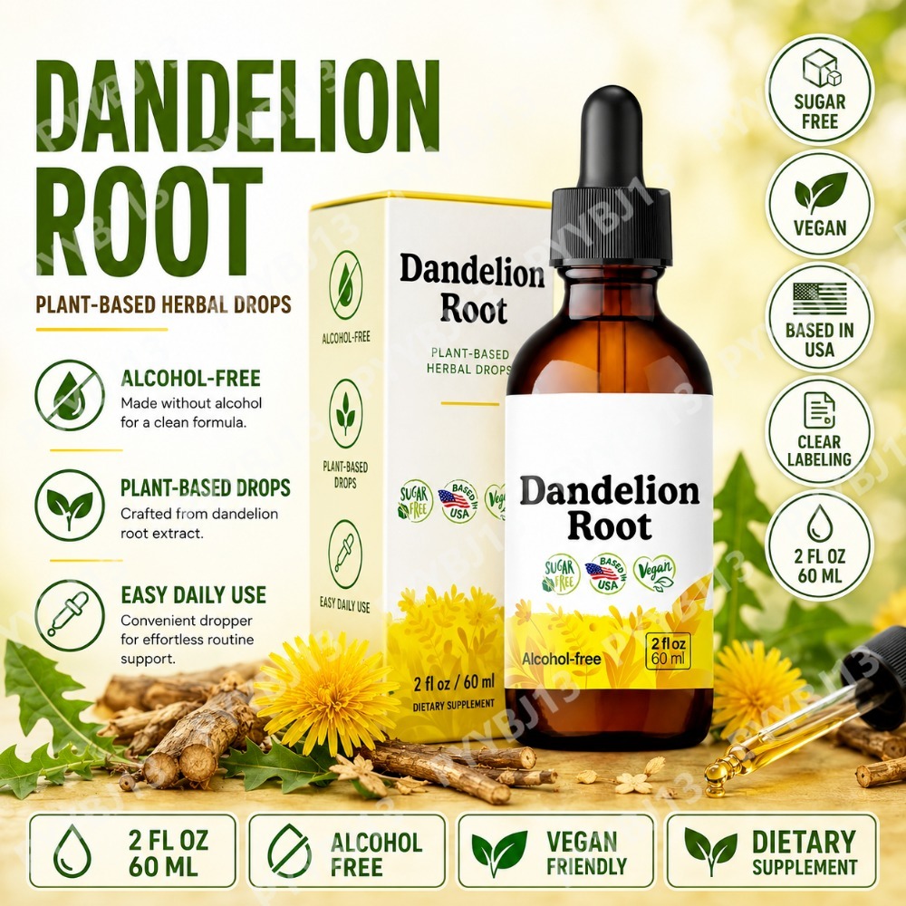 Herbal Supplement - Dandelion Root Supplement Liver Detox Cleanse