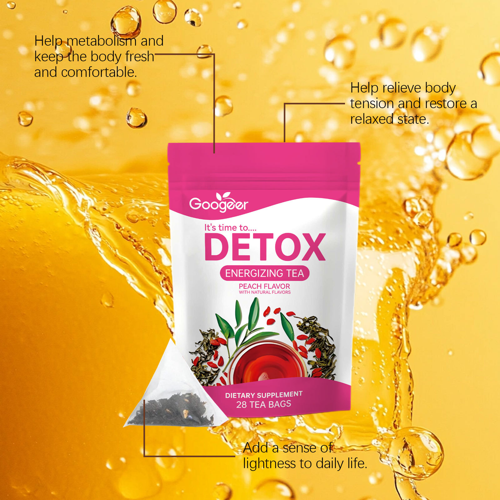 Detox Cleanse Tea - Body Treat - Herbal Tea review and price