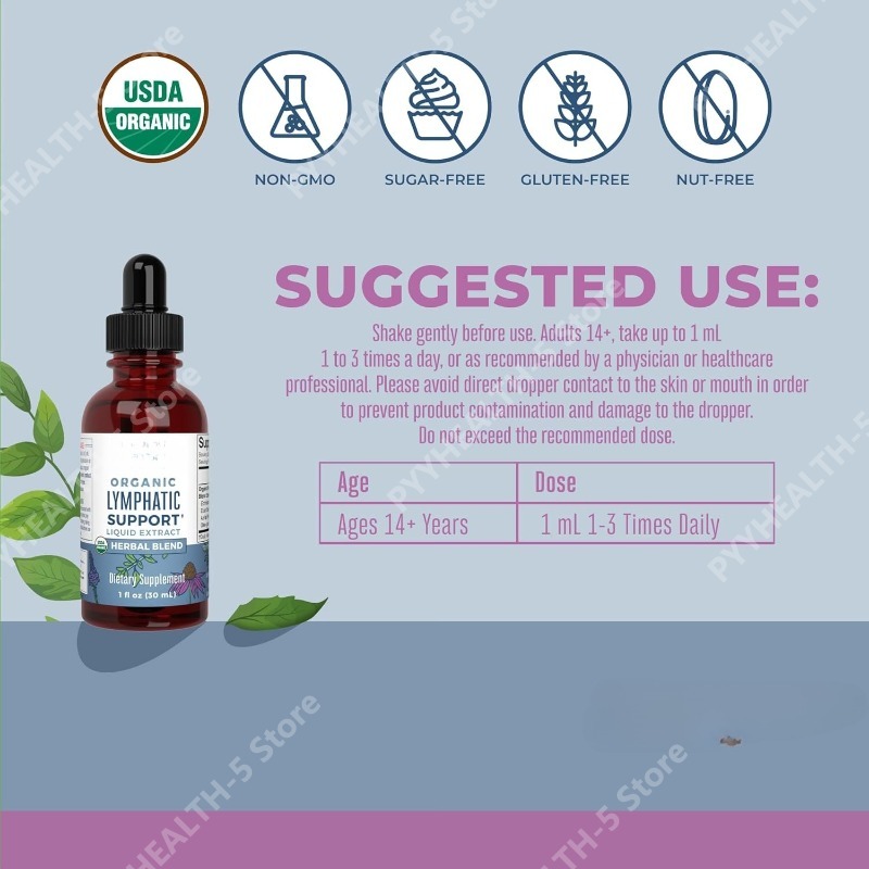 Lymphatic Support Drops Organi - Echinacea review and price