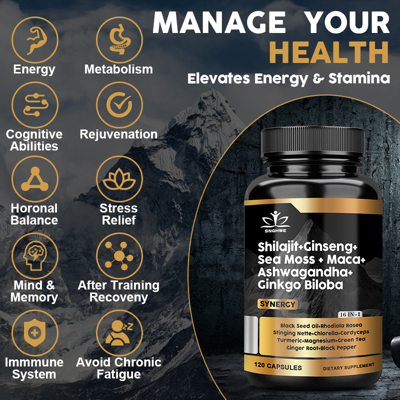 Shilajit Supplements Ginseng & - Ginger Tea review and price