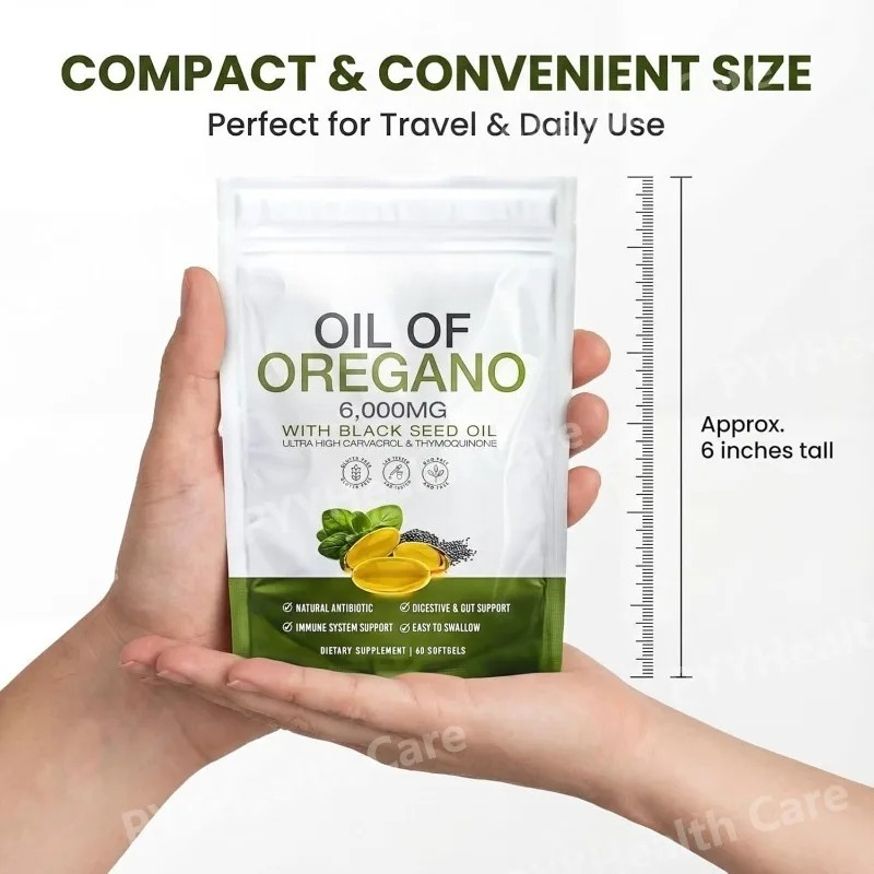 Oregano Oil with Black Seed Oi - Herbal Supplement review and price