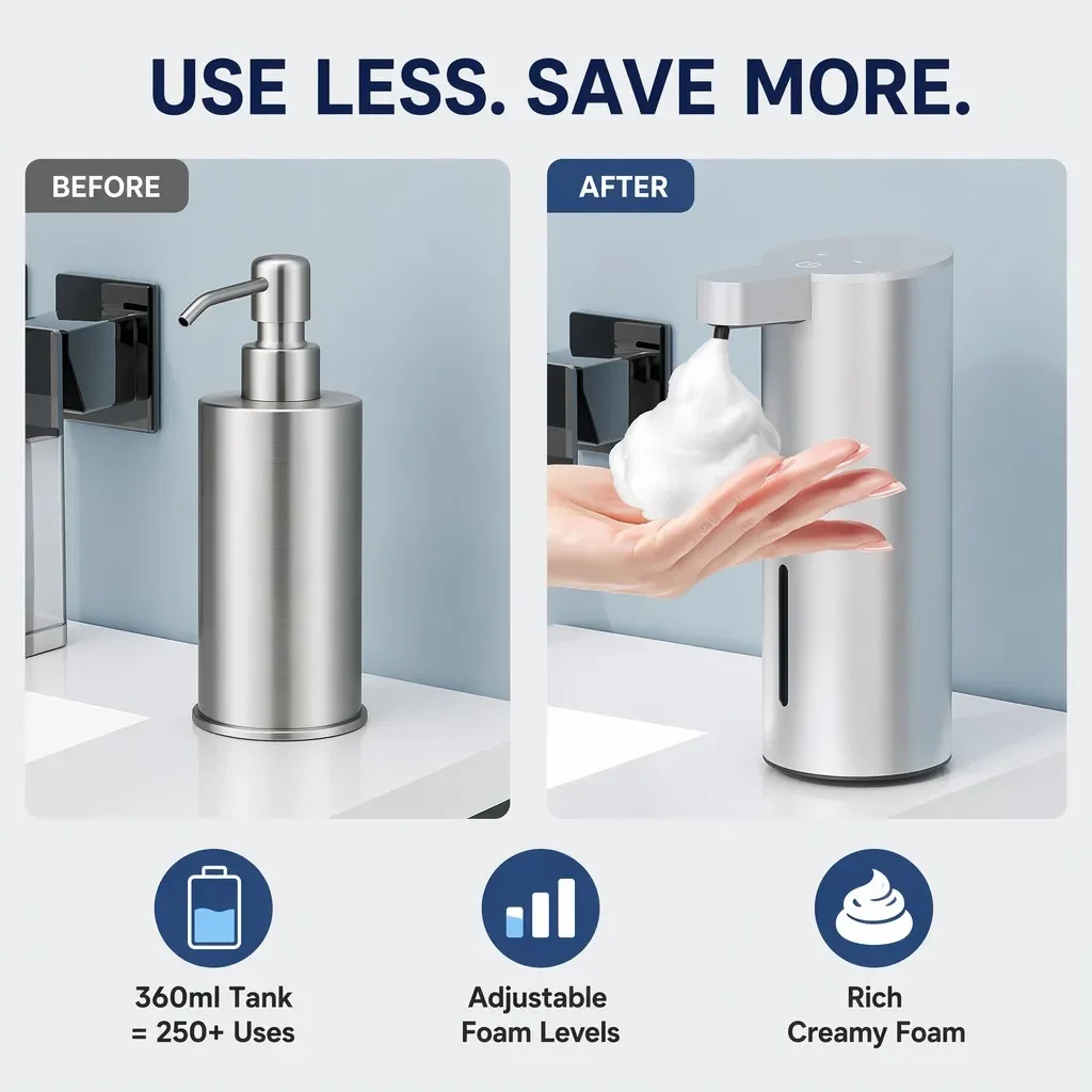 Automatic Foam Soap Dispenser  - Herbal Tincture review and price