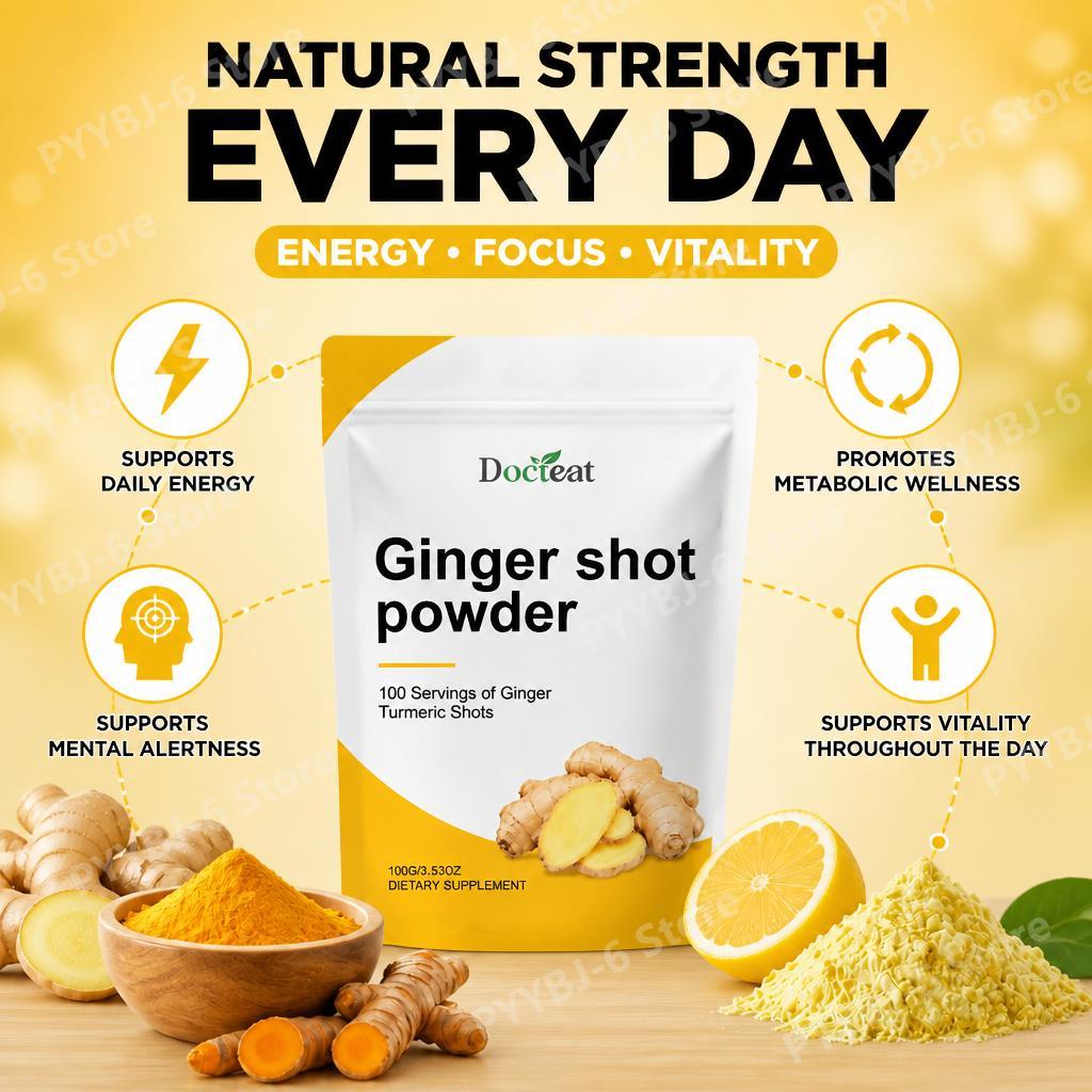 Docteat Ginger Shot Powder Vit - Ginger Tea review and price