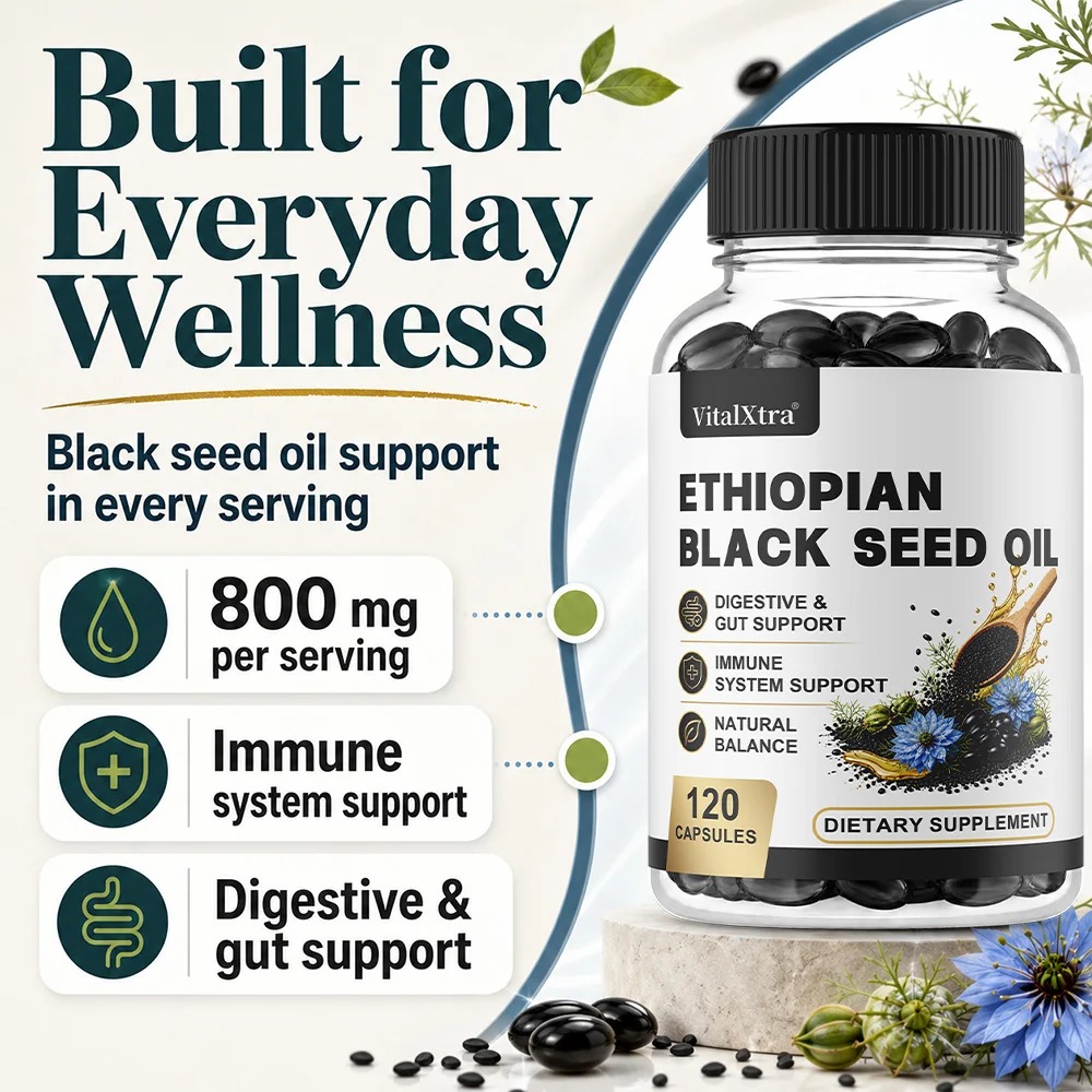 Ethiopian Black Seed Oil Softg - Herbal Supplement review and price