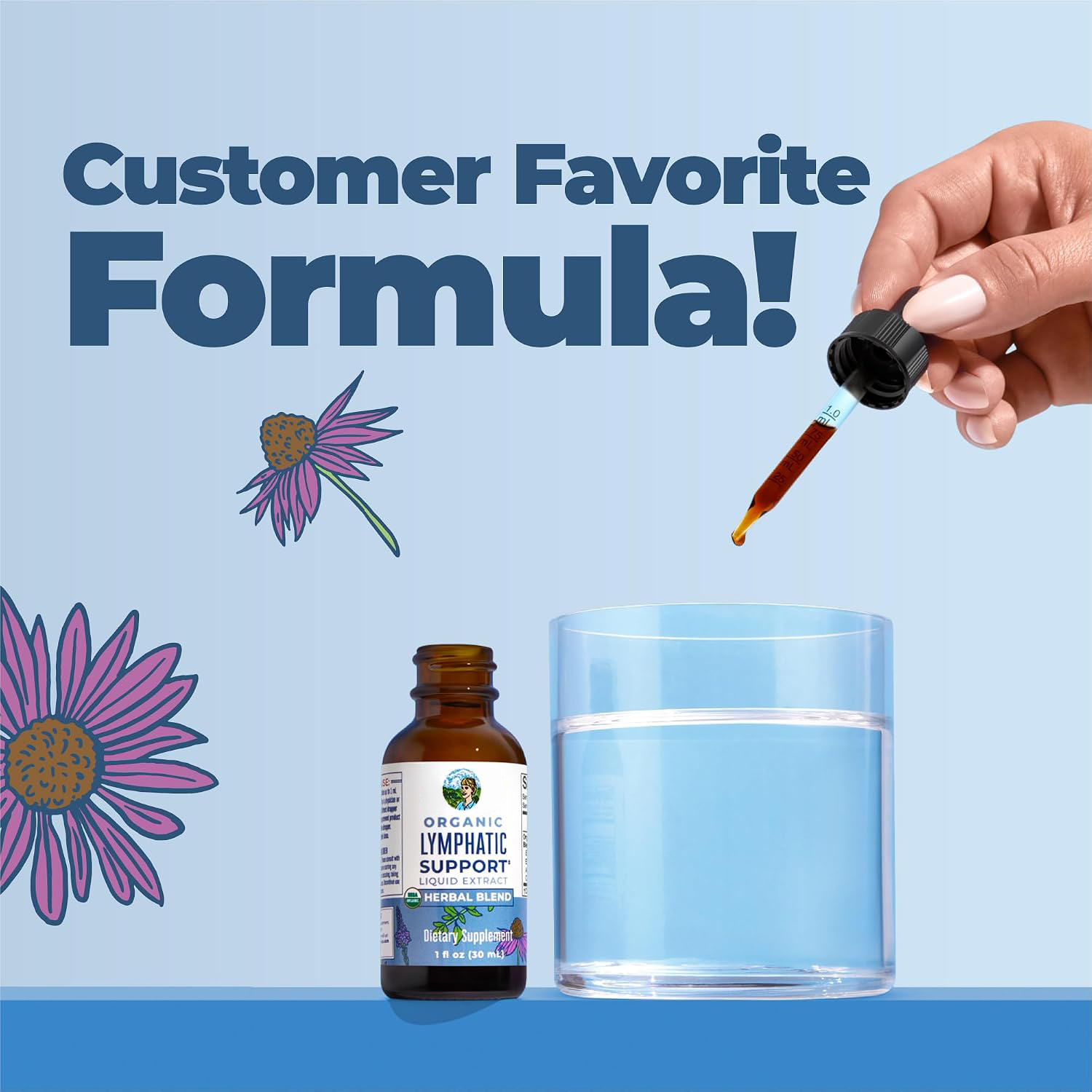 Organic Lymphatic Support Liqu - Echinacea review and price