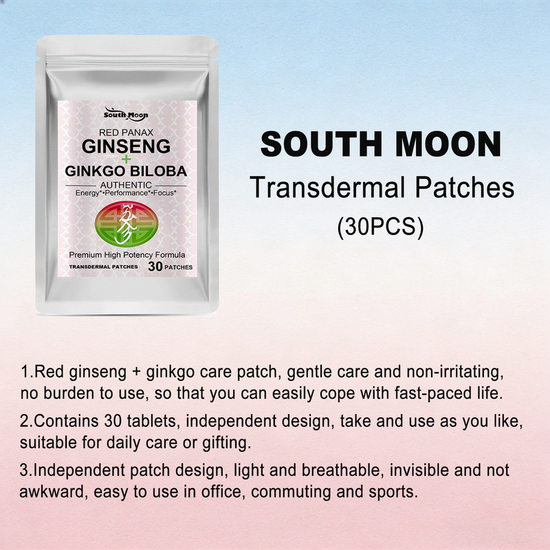 NAD+ Patches & Red Panax Ginse - Ginger Tea review and price
