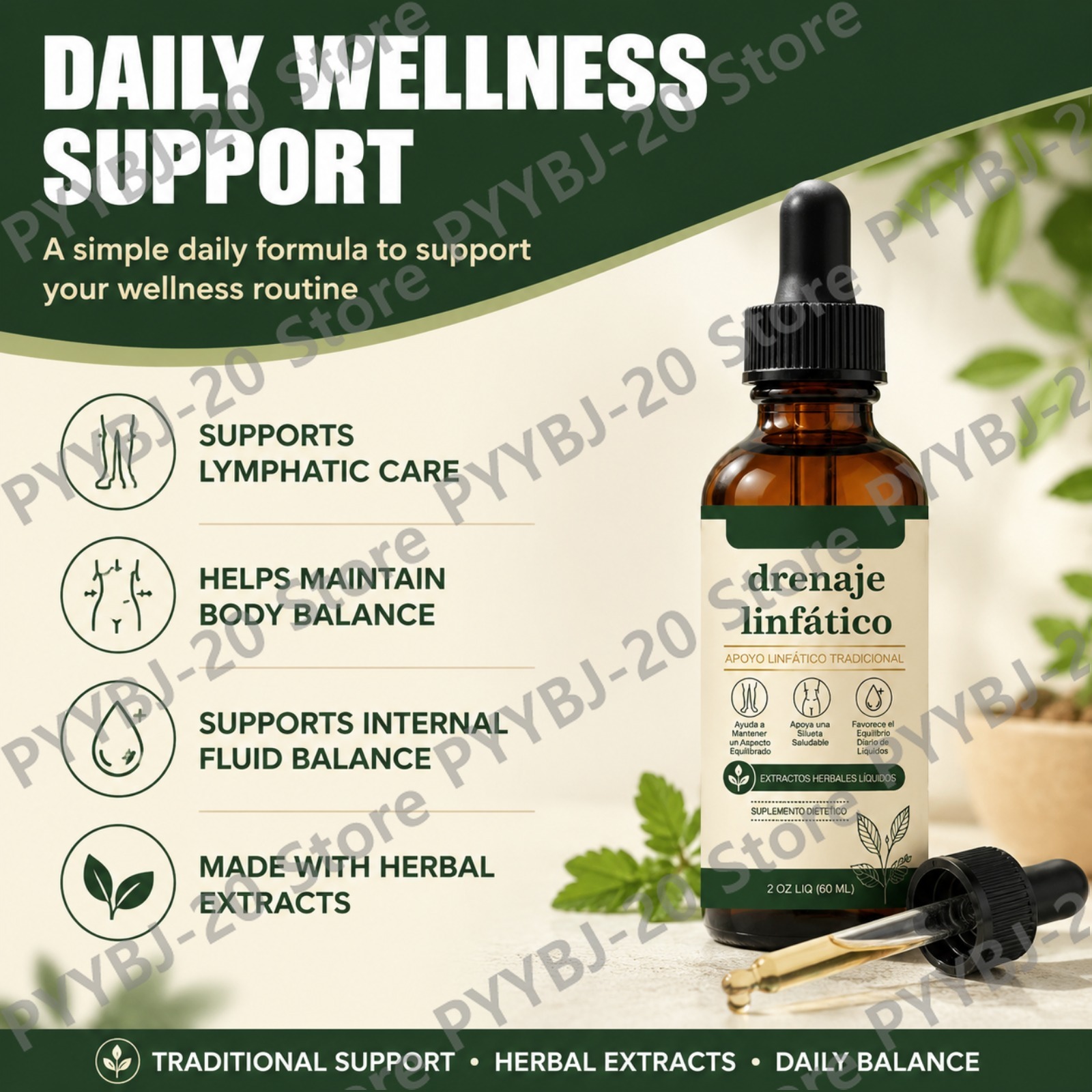 Herbal Lymphatic Support Liqui - Herbal Supplement review and price