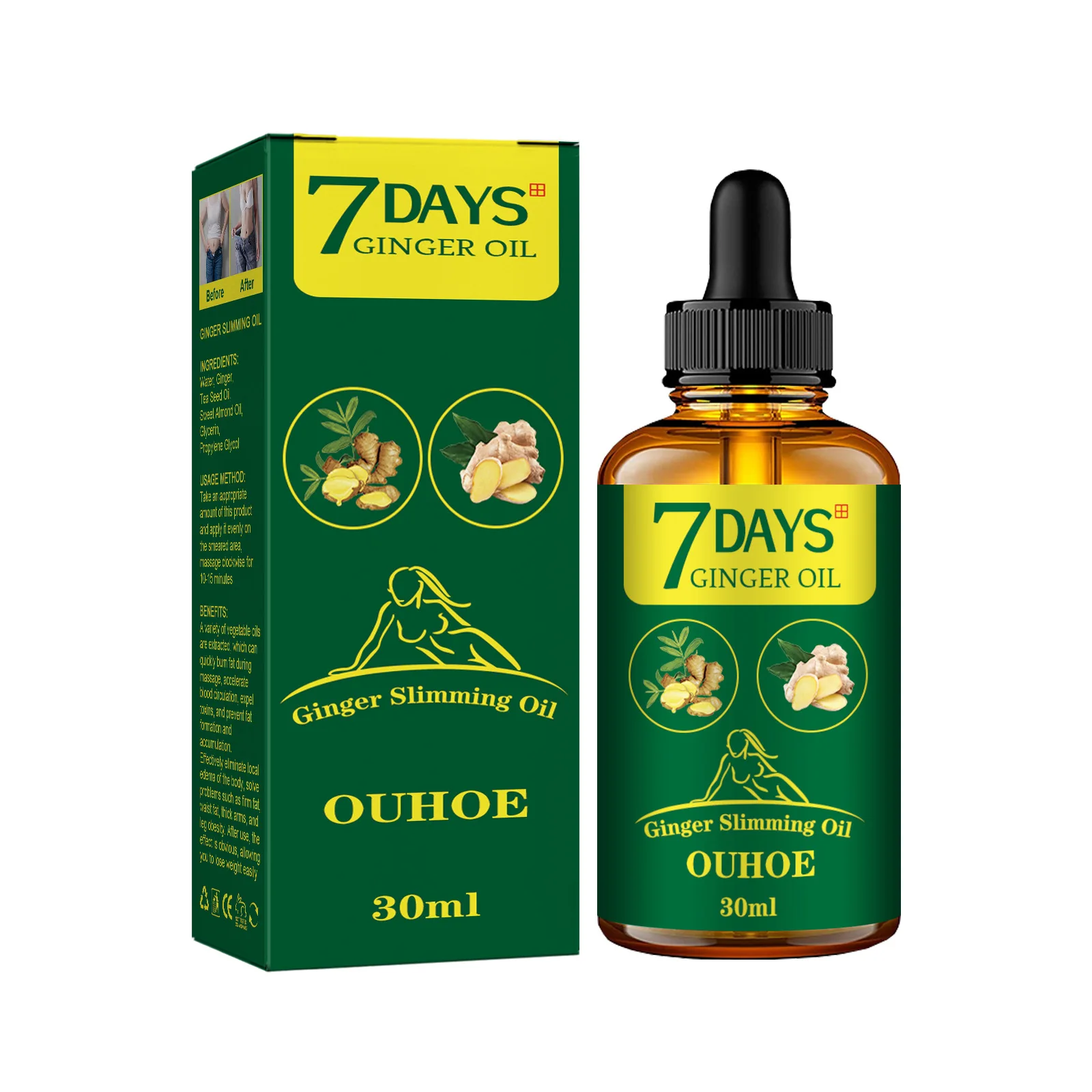 Ginger Slimming Oil Fast Burni - Ginger Tea review and price