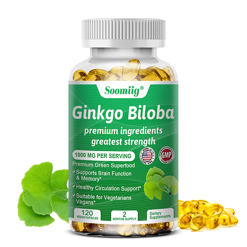 Ginko Biloba Capsules - Brain  - Ginger Tea review and price